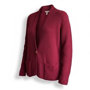 L.L. Bean‎ Women's Knit Cardigan - Rich Burgundy